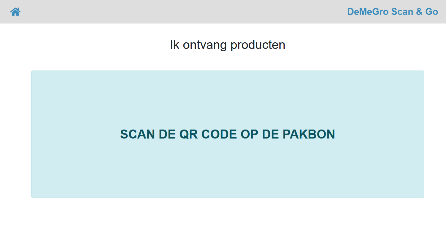 Scan & Go - Scannen product